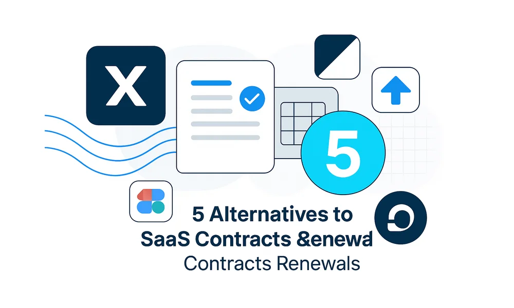 5 Alternatives to Excel for Managing SaaS Contracts & Renewals