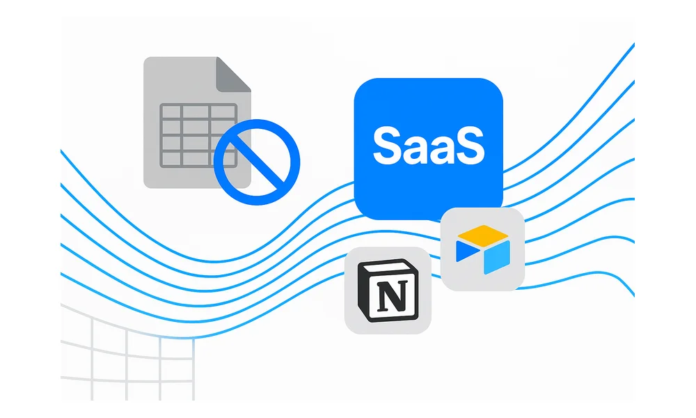 3 Smarter Alternatives to Google Sheets for Tracking SaaS Tools
