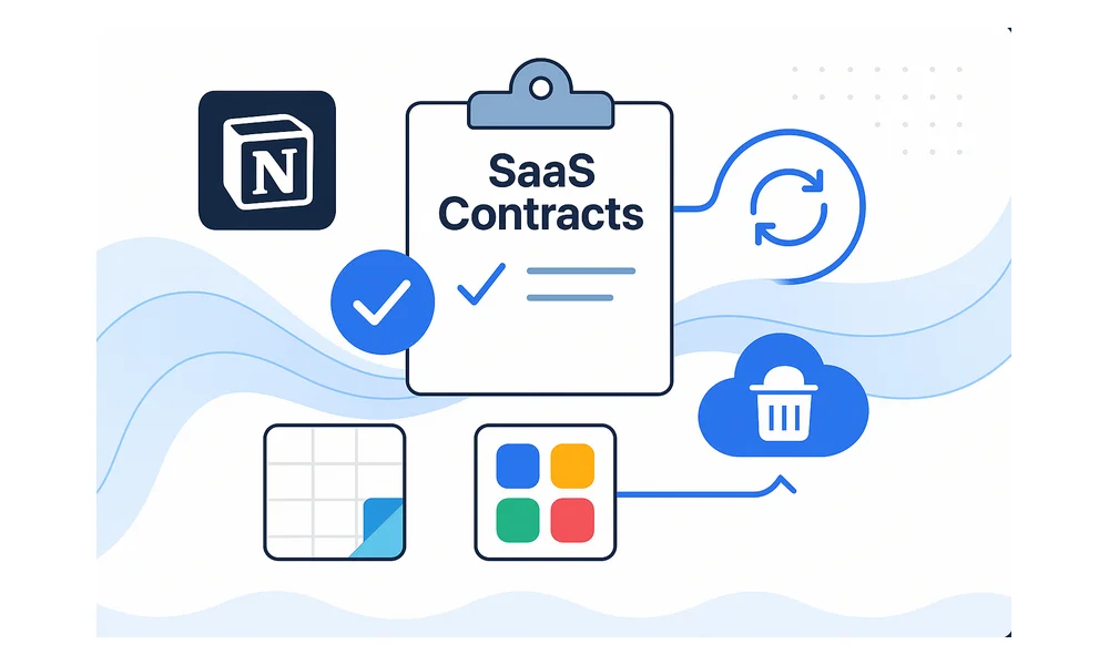3 Alternatives to Notion for Managing SaaS Contracts & Renewals